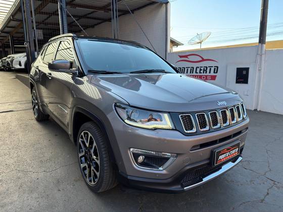 JEEP COMPASS 2.0 16V FLEX LIMITED AUTOMÁTICO JEEP COMPASS 2.0 16V FLEX LIMITED AUTOMÁTICO